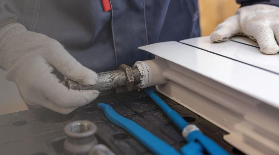 Expert burst pipe repair services in Rush, KY